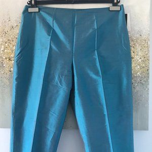 🇮🇹 Save The Queen Silk Cigarette Pants (NWT)